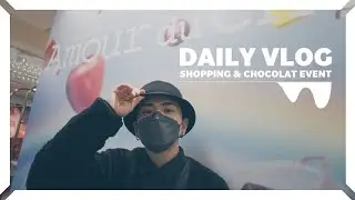 お買い物Vlog｜バレンタインで30代男性が欲しくなるチョコレートと革小物探しの記録、Valentine's Event 2022