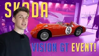 Mit Skoda in Prag zum VISION GT Event! Vlog #5 | Justinscarblog
