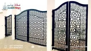 Modern Laser Cutting Customized Design