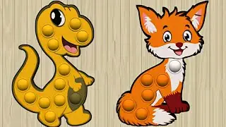 Pop It Animals 3D - Satisfying and relaxing ASMR Mobile Games