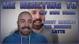 Reacting To Myself Making An Eggnog Latte