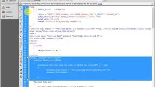 PHP show data on single page