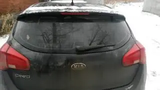 Замена лампочек на задней фаре Kia Ceed JD