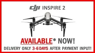 DJI – BEHIND ALL – Inspire 2 – Ronin – OSMO X5R – Delivery in 3-6 DAYS! GET YOURS!