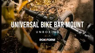 ROKFORM Universal Bike Bar Mount — Unboxing & Install