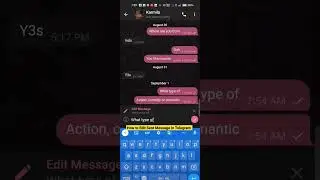 How to Edit Sent Message in Telegram? 
