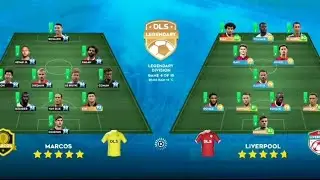DLS24| Liverpool vs Marcos|Legendary Division|full match video|#dls24#viral Team Marcos win🥳