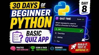 How to build a quiz app in python
