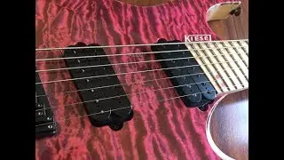 UNBIASED GEAR REVIEW - Instrumental Pickups SFTY3-7 Multiscale Humbuckers