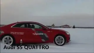 AUDI QUATTRO in SNOW test 2017