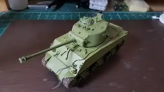 М4А3 Шерман (Zvezda) 35 scale - шаг 2
