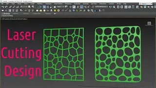 How to Create 3ds Max CNC Modelling / Laser cutting Design | MDS | Civil Cube