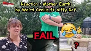 [REACTION] TO Mother Earth by Weird Genius. Alffy Rev ft Kaye..in the garden!!