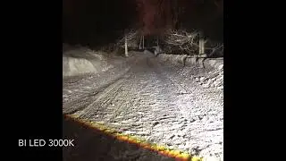 Противо туманки green lime , bi led 3000k