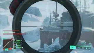 through the window