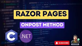 Razor Pages .Net Core - OnPost Method - Create - Beginner Tutorial - 3 ( Macintosh)