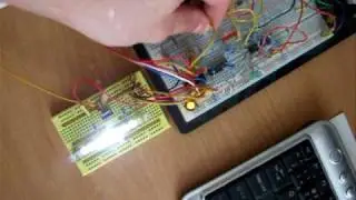 K.I.T.T. attiny84 charlieplex