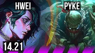 HWEI & Jhin vs PYKE & Jinx (SUP) | 5/1/5 | KR Diamond | 14.21
