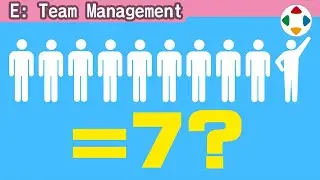 Ten People Can Produce Seven People's Work  [Team Management]