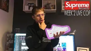 LIVE COP | SUPREME SS20 WEEK 2 DROP | I COPPED SUPREME AIR FORCE 1'S