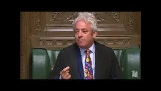 John Bercow Resignation Statement