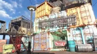 Fallout 4 Workshop: Freight City settlement