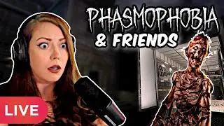 🔴 LIVE: Phasmo Friday! 🤍 Nightmare Runs! With Fezzy