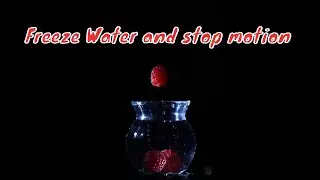 Photographing and freezing water droplets/splash using budget equipment and stuff found at home !!