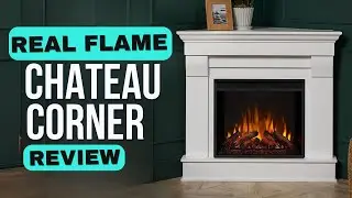 Real Flame Chateau Corner Electric Fireplace Review