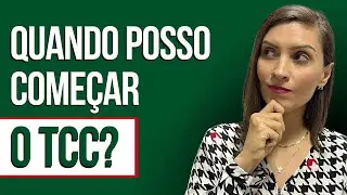 Quando Começar o TCC - Prof. Fran - Descomplicando o Direito