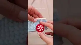 Вяжется что-то очень милое☺️ #вязание #crochet #вяжем #вязаниекрючком #жаккардкрючком