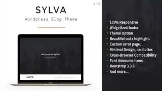Sylva - Responsive Minimal Blog Theme | Themeforest Website Templates and Themes