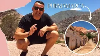Purmamarca, pueblo mágico de la Quebrada de Humahuaca - Jujuy - Argentina.