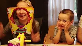 CHALLENGE PIE FACE. Челлендж ПИРОГ В ЛИЦО со взбитыми сливками.