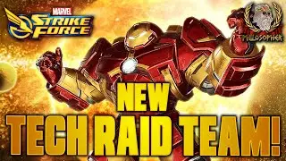 New Tech Raid Team! - Must Build? - How Good Are They? - Marvel Strike Force - MSF