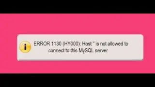 How To Install MySQL on Ubuntu 20.04 and  Host ” is not allowed to connect to this MySQL  ubuntu