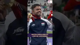 Navdeep's javelin soars, and so does India’s pride. Watch Navdeep at the #paralympics2024