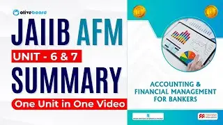JAIIB AFM Macmillan Book Summary | Unit - 6 & 7  | JAIIB Macmillan Book | AFM By Pradyumna Sir