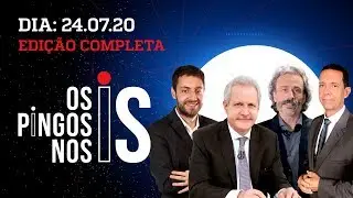 Os Pingos no Is -  24/07/20 - TWITTER CENSURA / JEFFERSON E KÜSTER FALAM / BOLSONARO LIDERA PESQUISA
