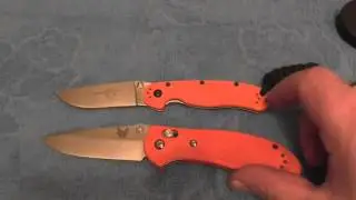 Мои впечатления о ноже Benchmade Griptilian 551 orange