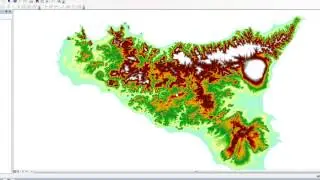 22   Digital Terrain Model: breaking elevation values down into classes
