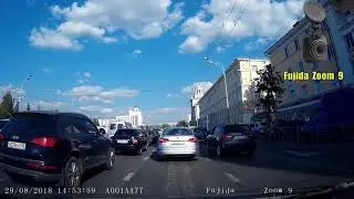Видеорегистратор Fujida Zoom 9 днем