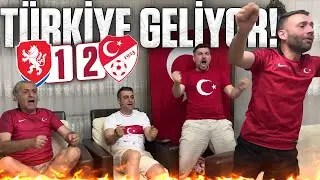 TÜRKİYE SON 16’YA KALDI EVDE ÇILDIRDIK ! BABAM KİLO VERDİM DEDİ 😂 | Çekya 1-2 Türkiye Euro2024