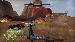 The Elder Scrolls Online: Dragon battle !