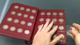 Альбом с листами для юбилейных монет. Серия 