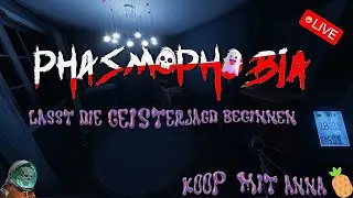 Lasst die Geisterjagd beginnen! 👻Koop mit Anna🍍|Phasmophobia|👻