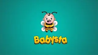انترو لشعار شركة ملابس اطفال | logo intro for babysta