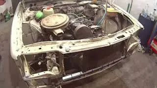 Процесс идет полным ходом! Сборка АУДИ 100с3 1.8