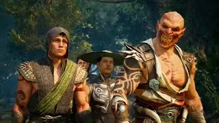 Mortal kombat 1/12. Геймплей  Рептилия, Ашра, Хавик