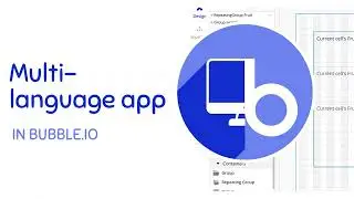 I made a Multilingual App in 5 minutes with Bubble.io